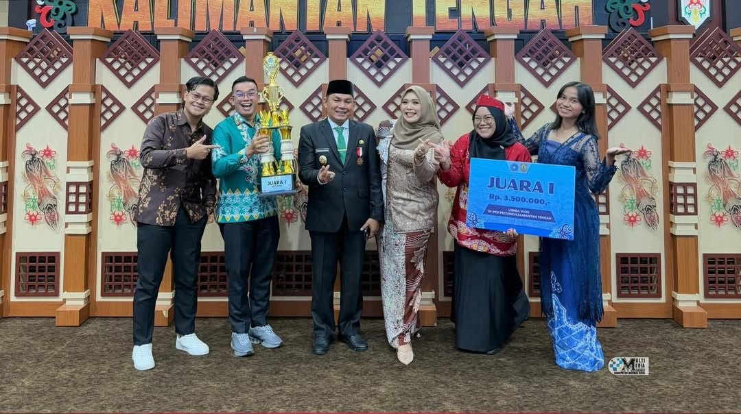 DPRD Bangga TP-PKK Mura Juara 1 Lomba Vlog Pokja 1 Se-Kalteng