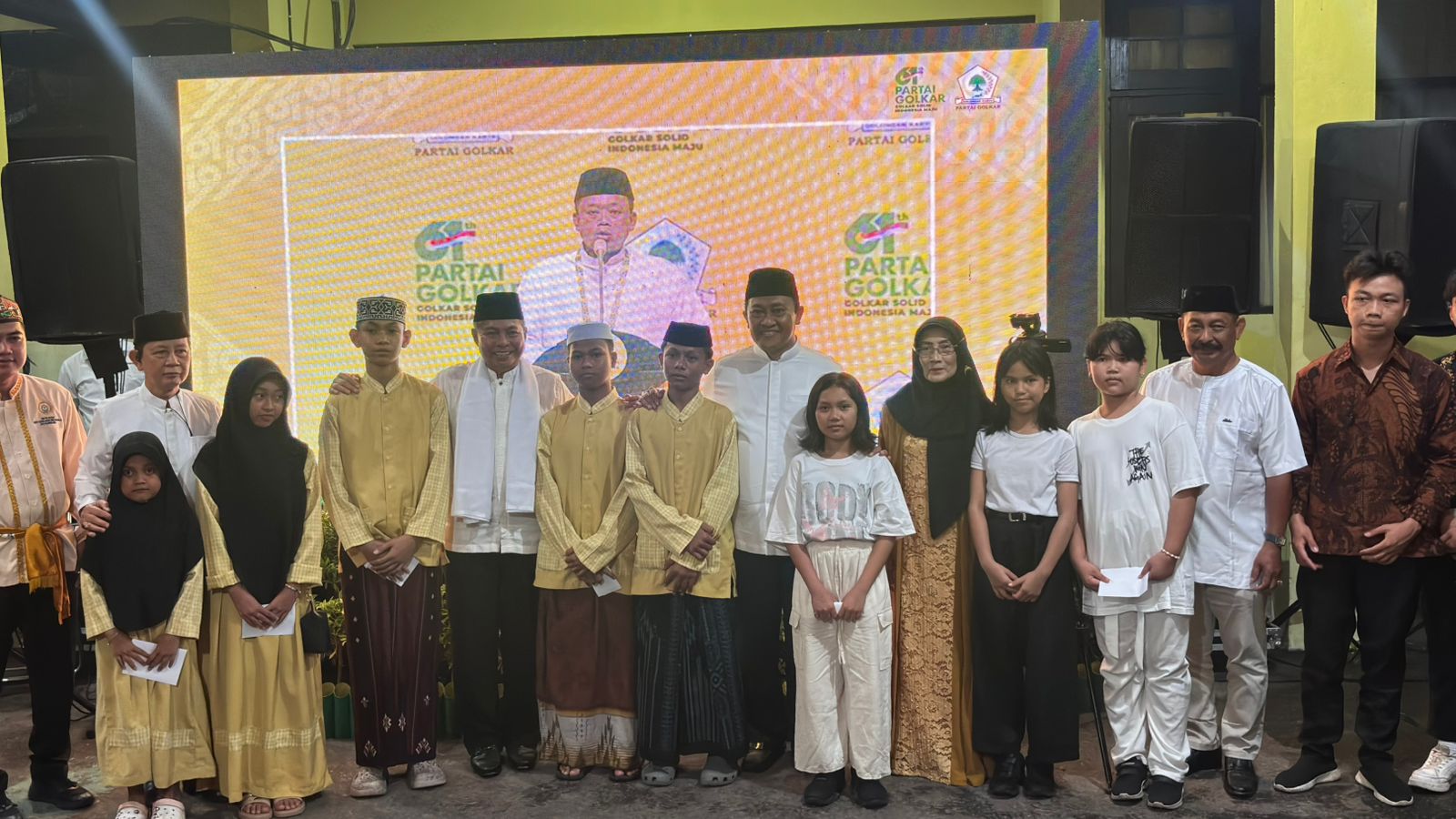 HUT KE-61 GOLKAR KALTENG-Doa Lintas Agama untuk Korban Bencana Sumatera