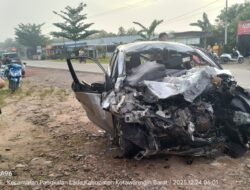 Tabrak Bus Yessoe, Supir Honda Brio Meninggal Dunia 