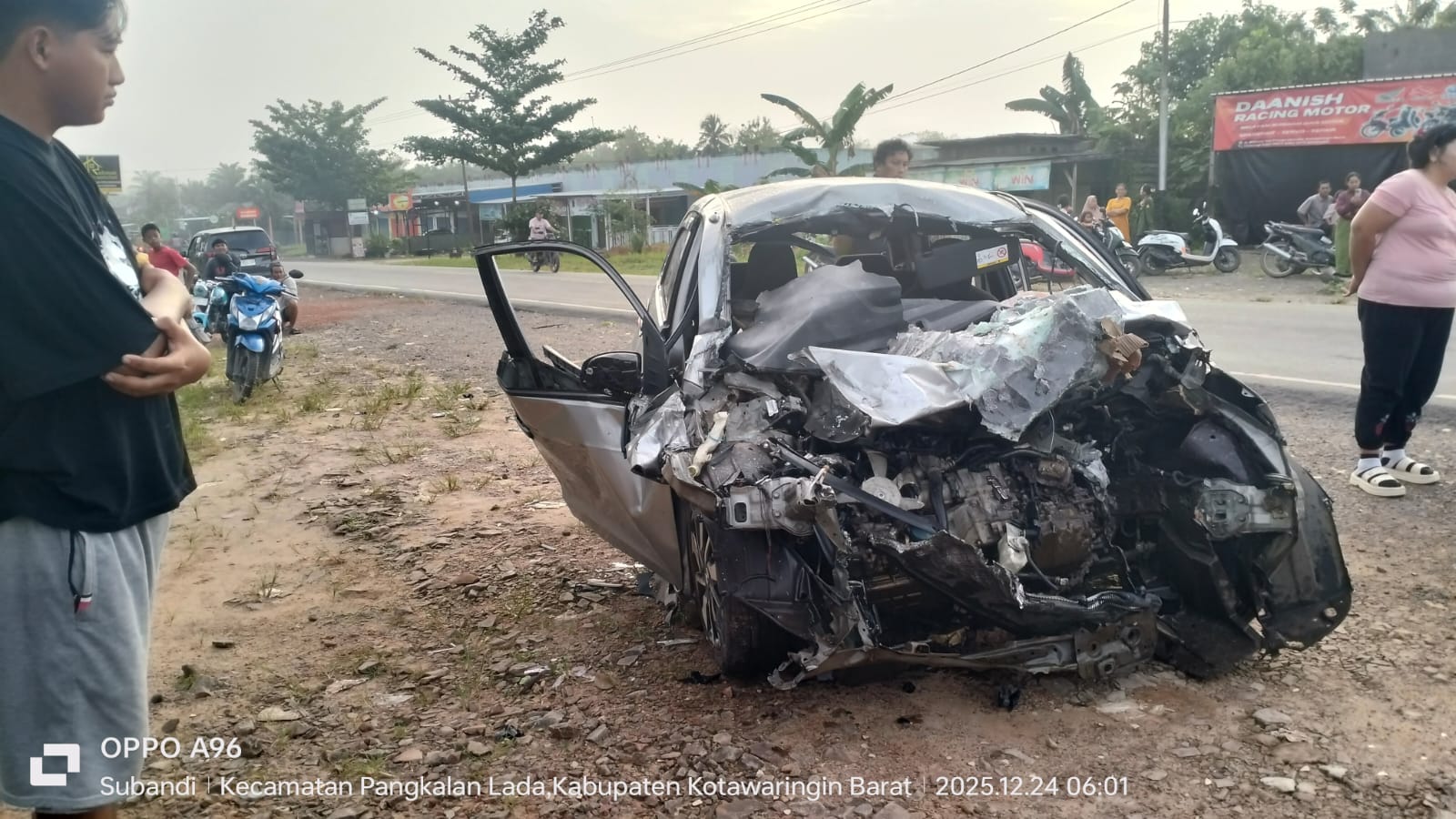 Tabrak Bus Yessoe, Supir Honda Brio Meninggal Dunia 