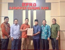 Ketua DPRD Mura Terima Kunjungan DPRD HSS