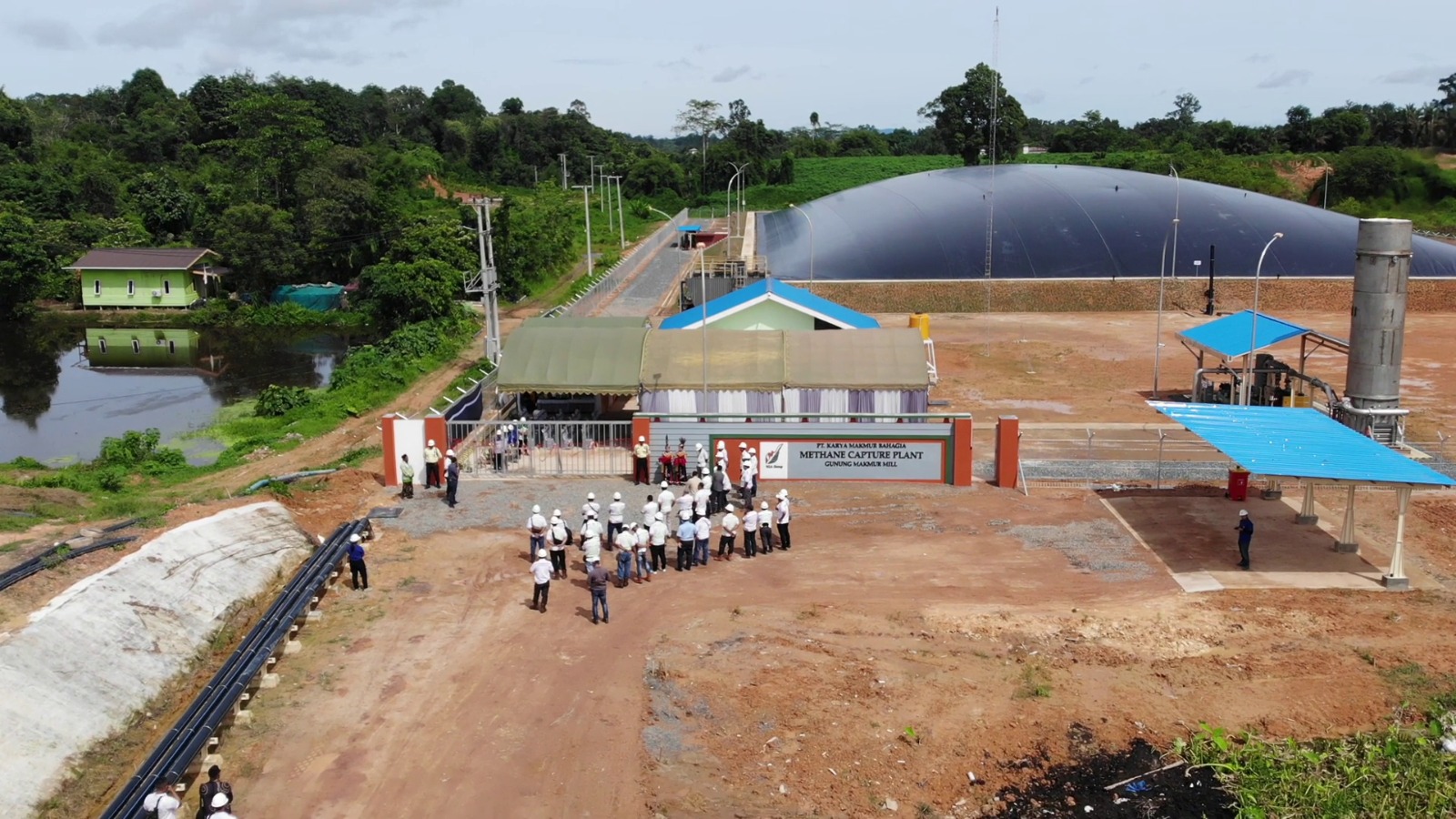 Kolaborasi Bumitama & Organics Mencegah Emisi Limbah Cair dengan Co-firing