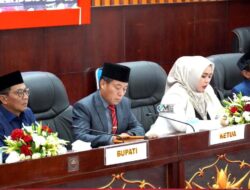 Rapur Istimewa DPRD Dengarkan Pidato Presiden RI