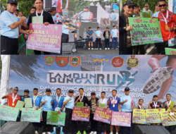 HARI BELA NEGARA DAN HARI JUANG TNI AD 2025-Tambun Bungai Run Sukses Diikuti 12 Ribu Peserta 