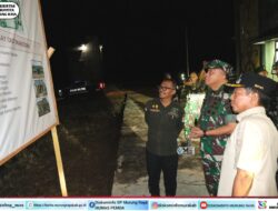 Bupati dan Pangdam XXII/TB Tinjau Bangunan Makodim 1020/Murung Raya