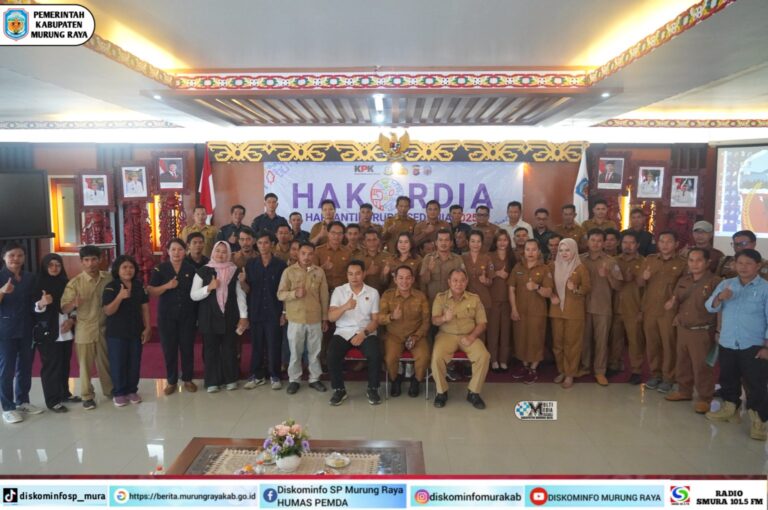 Pemkab Mura Gelar Sosialisasi Hakordia Bagi Perangkat Desa Pemkab Mura Gelar Sosialisasi Hakordia Bagi Perangkat Desa