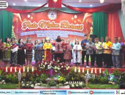 Natal Kerukunan Dayak DUSMALA Berlangsung Khidmat dan Meriah