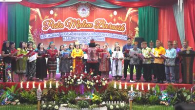 Natal Kerukunan Dayak DUSMALA Berlangsung Khidmat dan Meriah