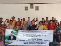 Serap Aspirasi, Johansyah Reses ke Desa Sungai Bakanon