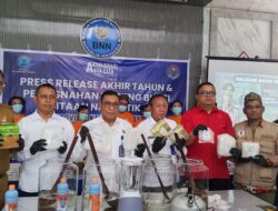 BNNP Kalteng Musnahkan 9,2 Kg Sabu dan 150 Butir Ekstasi