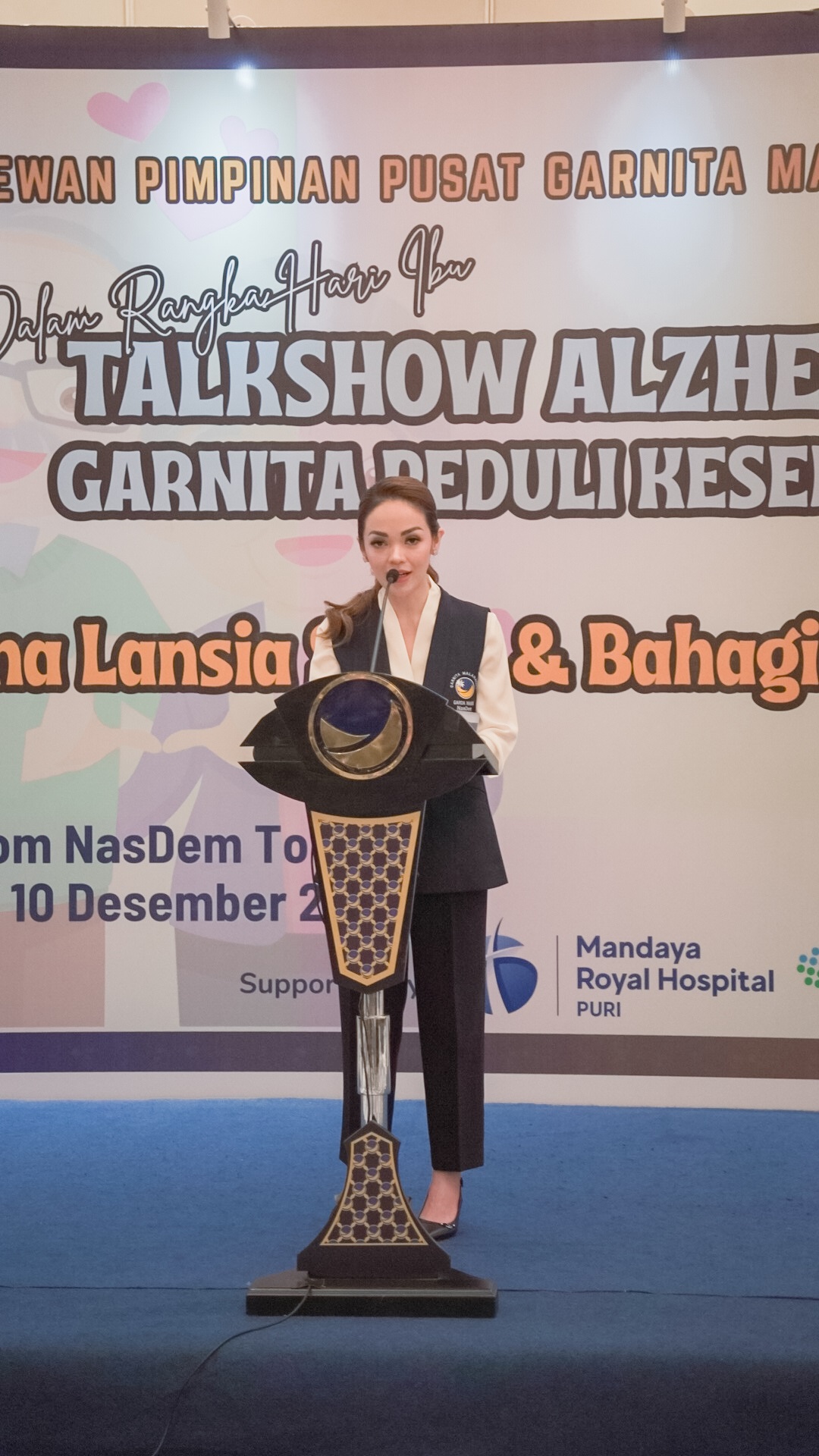 PERINGATI HARI IBU-Garnita Malahayati NasDem Aksi Solidaritas dan Pemeriksaan Kesehatan Gratis