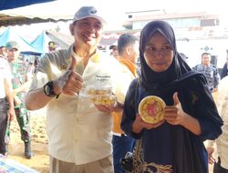 Bupati Yamin Buka Gebyar UMKM Dusun Tengah