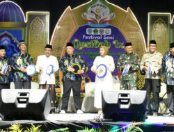 Bupati Rizky Aditya Buka Festival Seni Qasidah IX Lamandau