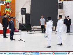 Bupati Heriyus Kukuhkan 59 Anggota Paskibra Mura
