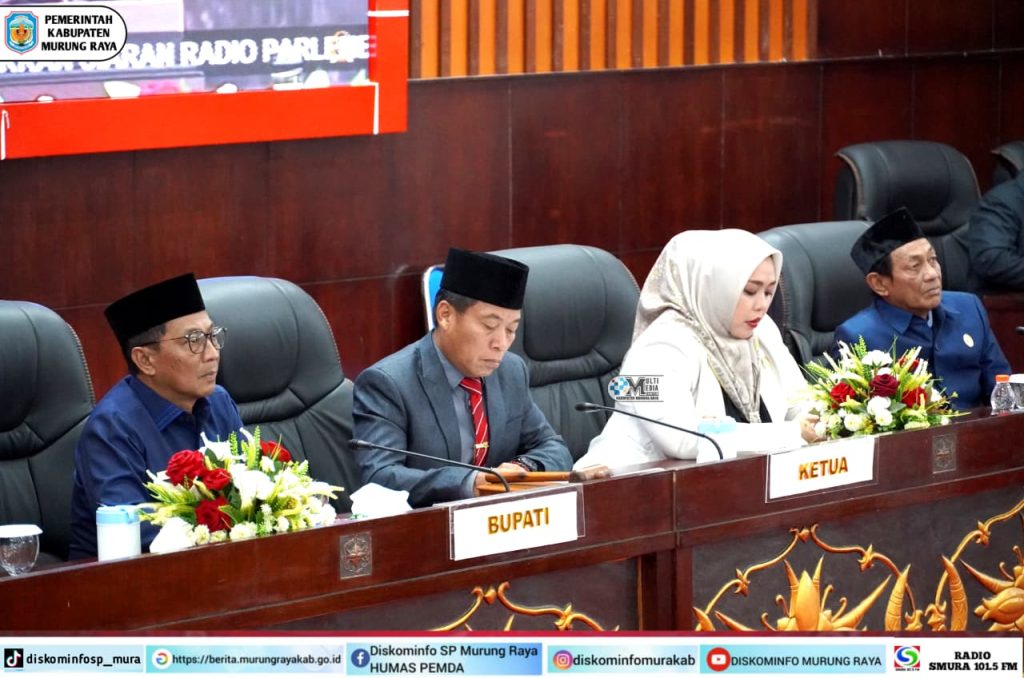 Bupati Mura Rapat Paripurna Istimewa Dengarkan Pidato Kenegaraan Presiden RI