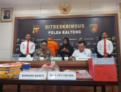 Polda Kalteng Tangkap Buronan Korupsi Gedung Expo Sampit