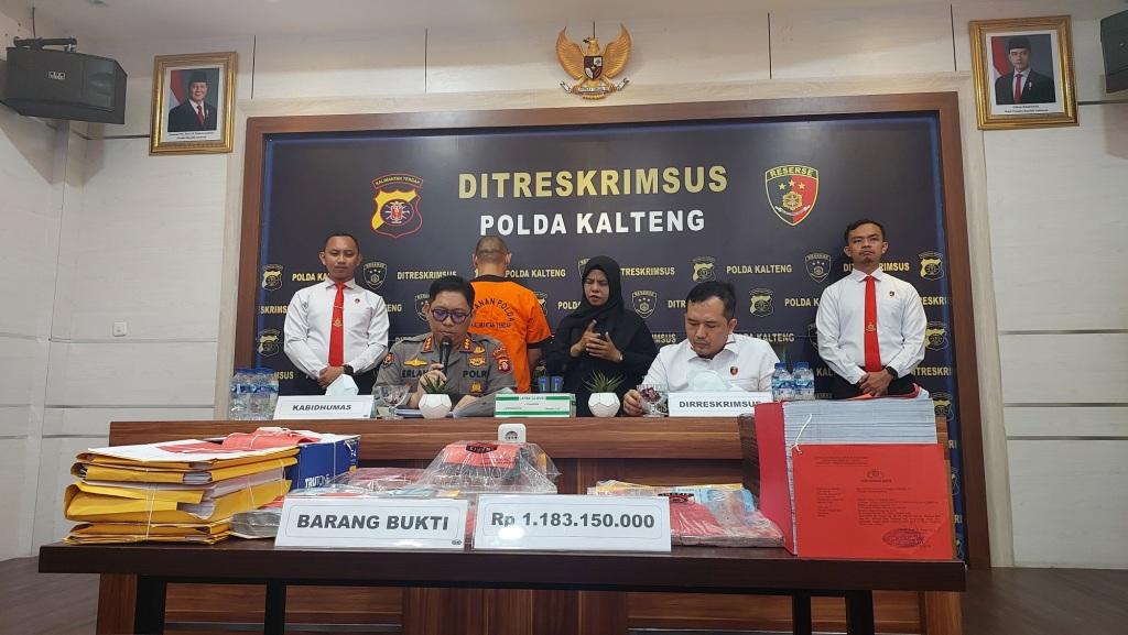 Polda Kalteng Tangkap Buronan Korupsi Gedung Expo Sampit