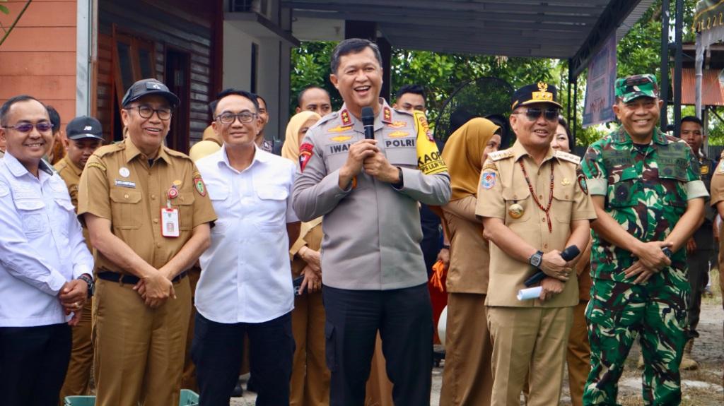 Kapolda Kalteng Hadiri Launching Kampung UMKM Misik