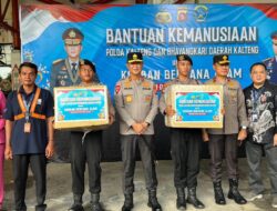 Polda Kalteng Kirim Bantuan ke Aceh, Sumut dan Sumbar