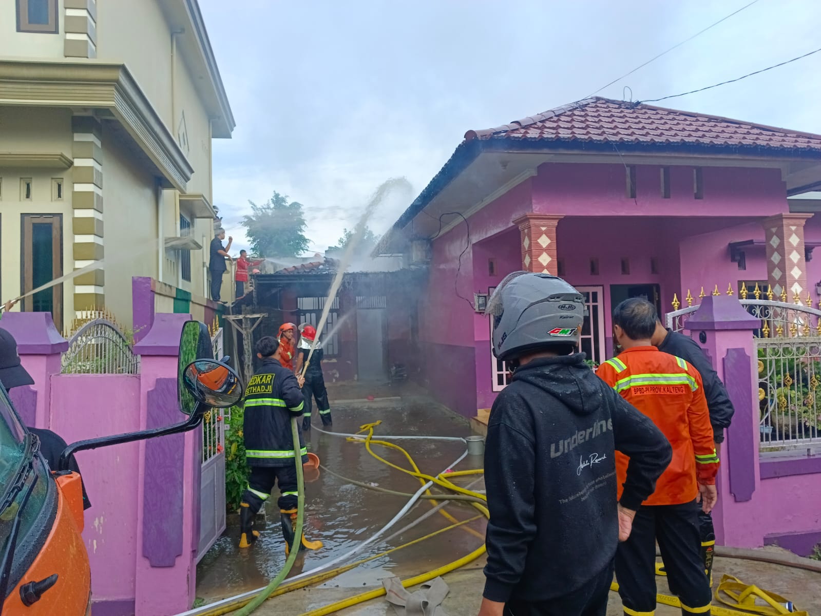 Kebakaran Hanguskan Dapur Rumah Warga