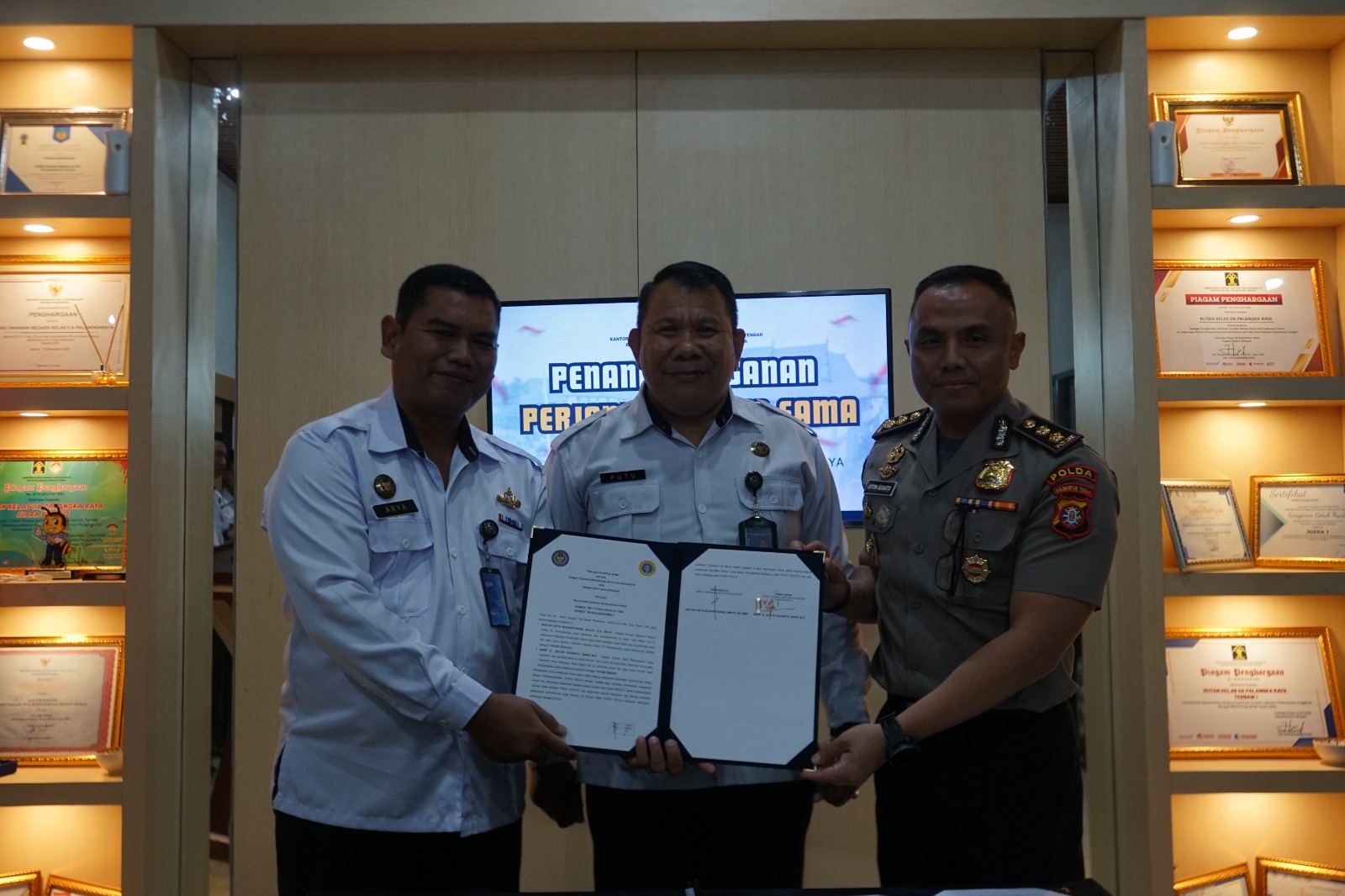 Rutan Palangka Raya-Rumkit Bhayangkari Raya Perkuat Layanan Kesehatan 