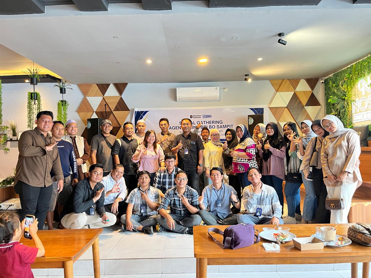 BRI BO Sampit Gelar Sosical Gathering: Kebersamaan dan Sinergi dan Pertumbuhan Bersama Brilink