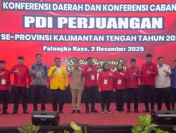 KONFERDA DAN KONFERCAB VI-Gubernur Ajak PDIP Bersama Bangun Kalteng