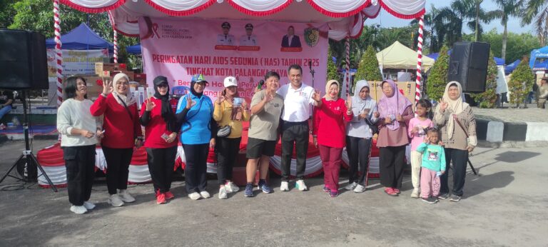 HARI AIDS SEDUNIA-KPA Palangka Raya Gelar Senam dan Door Prize HARI AIDS SEDUNIA-KPA Palangka Raya Gelar Senam dan Door Prize