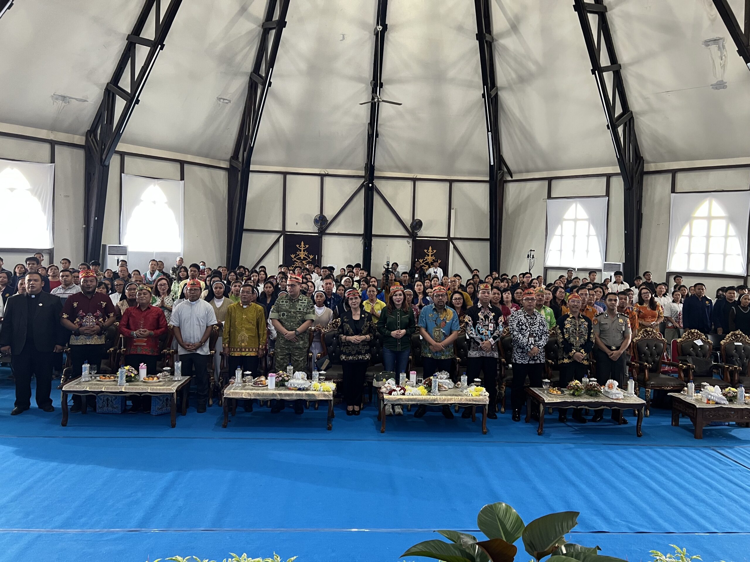 Huma Betang Jadi Spirit Seminar Natal Nasional 2025 di Palangka Raya