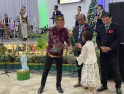Bupati Gumas Hadiri Perayaan Natal Gabungan PGI-S, PGPI dan PGLII