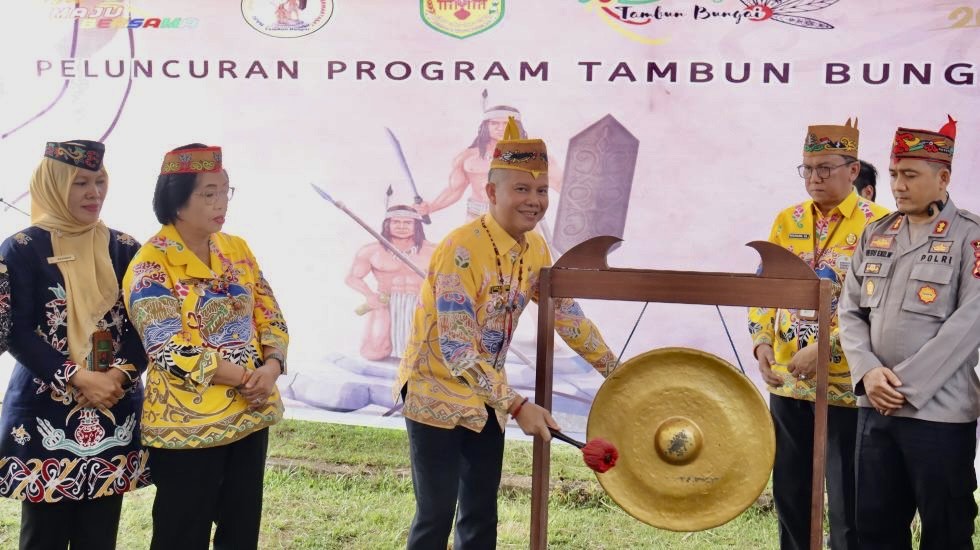 Bupati Resmi Luncurkan Program Tambun Bungai