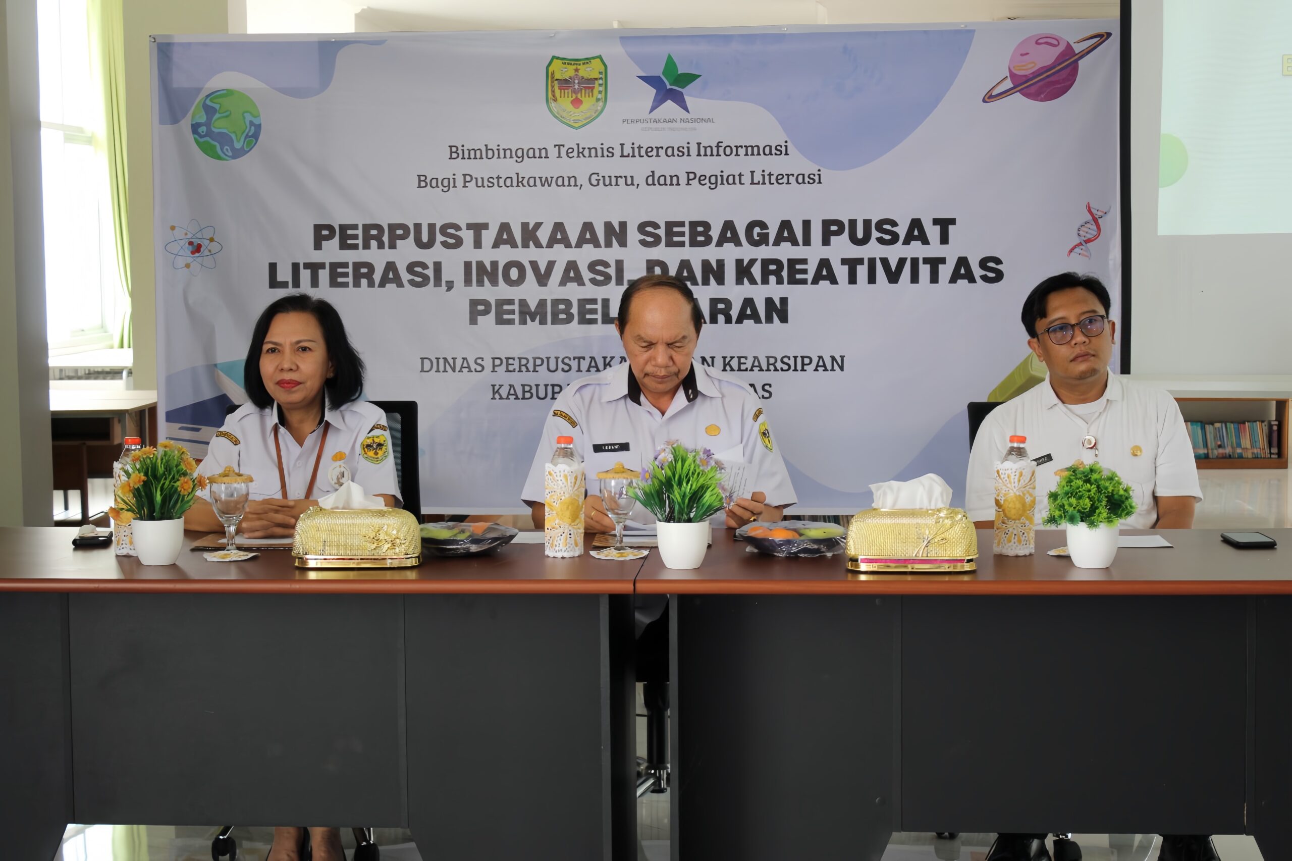 Pemkab Gumas Gelar Bimtek Literasi Informasi