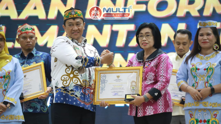 Gumas Sabet Penghargaan Informatif Anugerah KIP Kalteng 2025