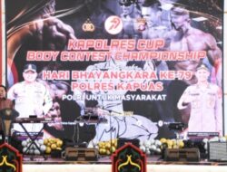 Wiyatno Buka Kapolres Cup Body Contest Championship 2025