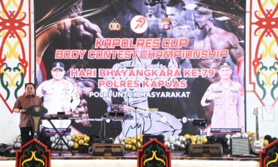 Wiyatno Buka Kapolres Cup Body Contest Championship 2025