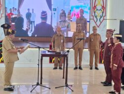 PELANTIKAN DAMANG KEPALA ADAT-Bupati Tegaskan Pentingnya Pelestarian Budaya dan Adat