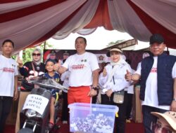 Bupati Bersama Ribuan Warga Ramaikan Jalan Sehat Merdeka