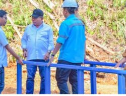 Bupati Tinjau Bendungan di Desa Buhut Jaya