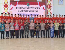 Bupati Wiyatno Lepas Kontingen Ikuti Ikrar Bersama Anak Bangsa