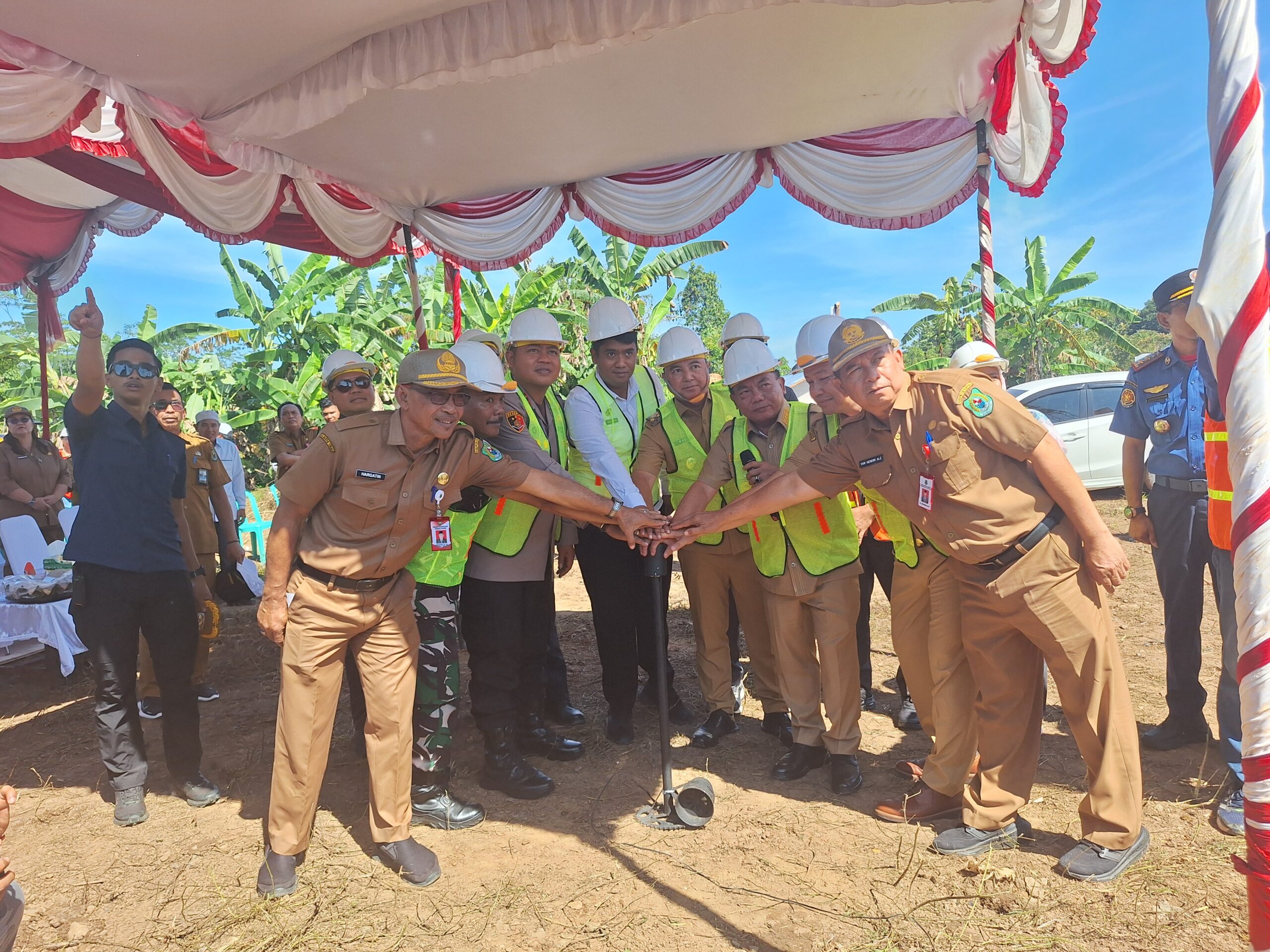 Bupati Resmikan Pembangunan Jembatan Sei Asam