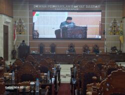 Bupati Wiyatno Sampaikan Pidato Nota Keuangan TA 2026