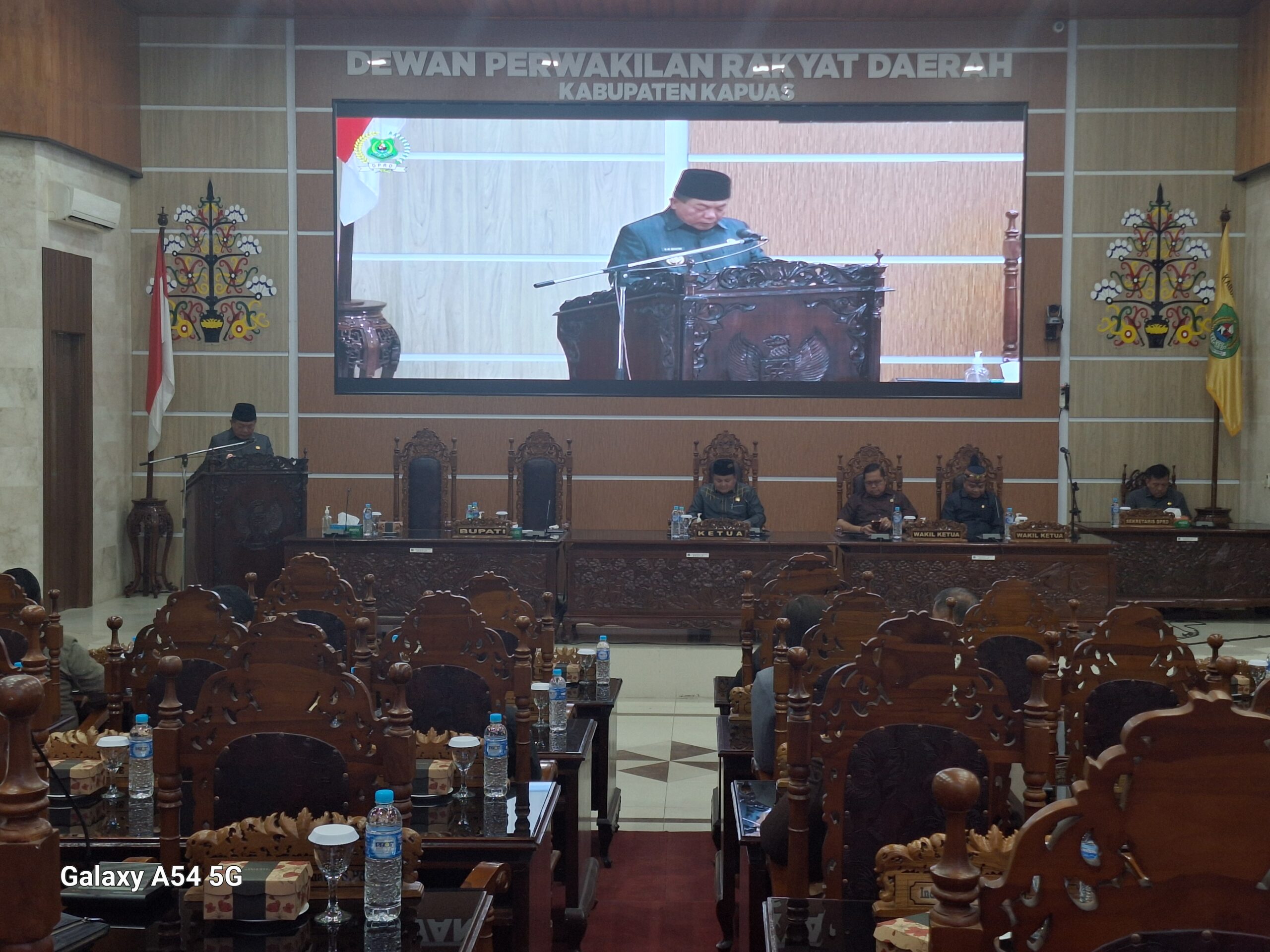 Bupati Wiyatno Sampaikan Pidato Nota Keuangan TA 2026