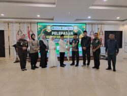 Bupati Wiyatno Lepas 75 Kafilah  MTQH XXXIII Tingkat Provinsi