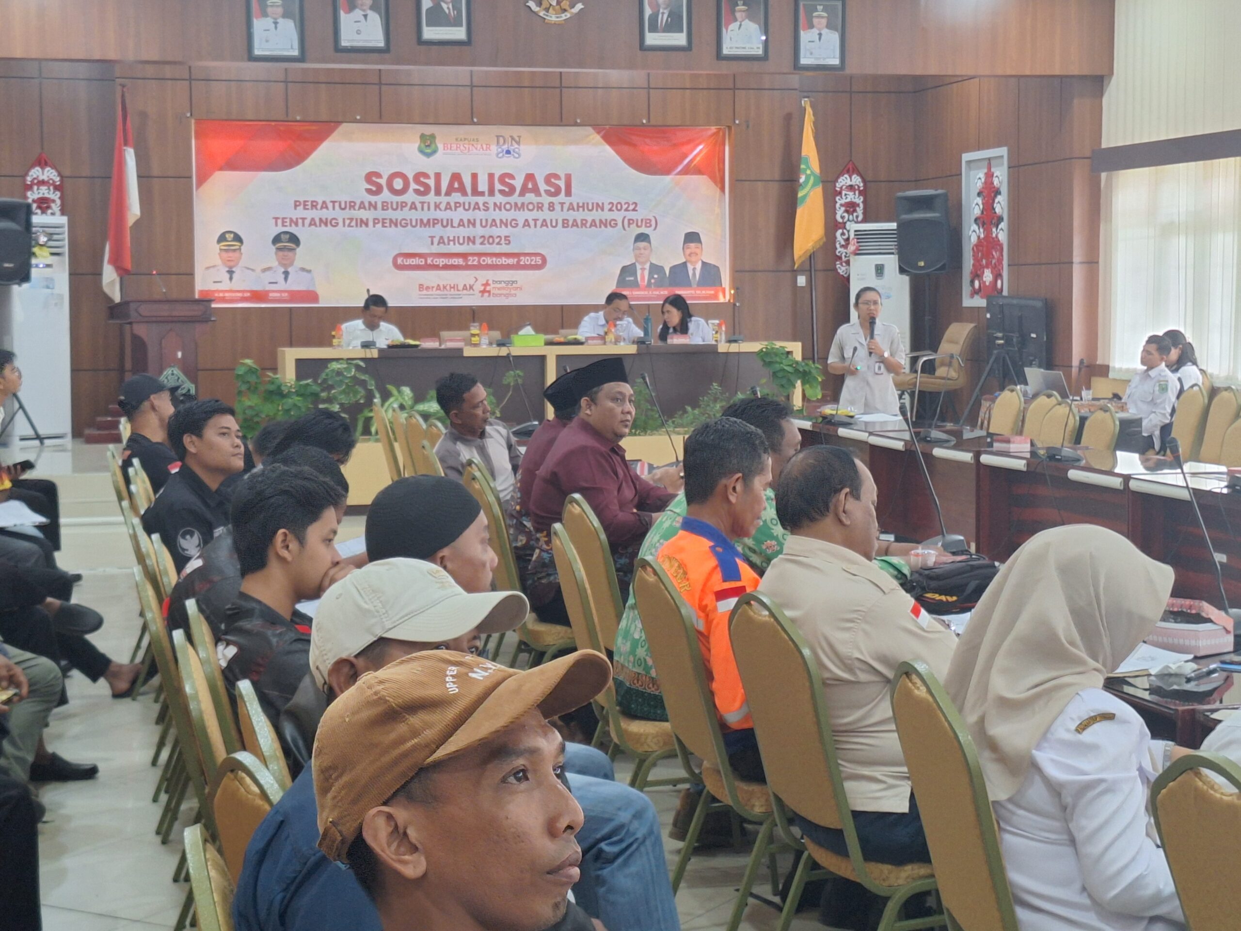 Dinsos Sosialisasikan Perbup Tentang PUB