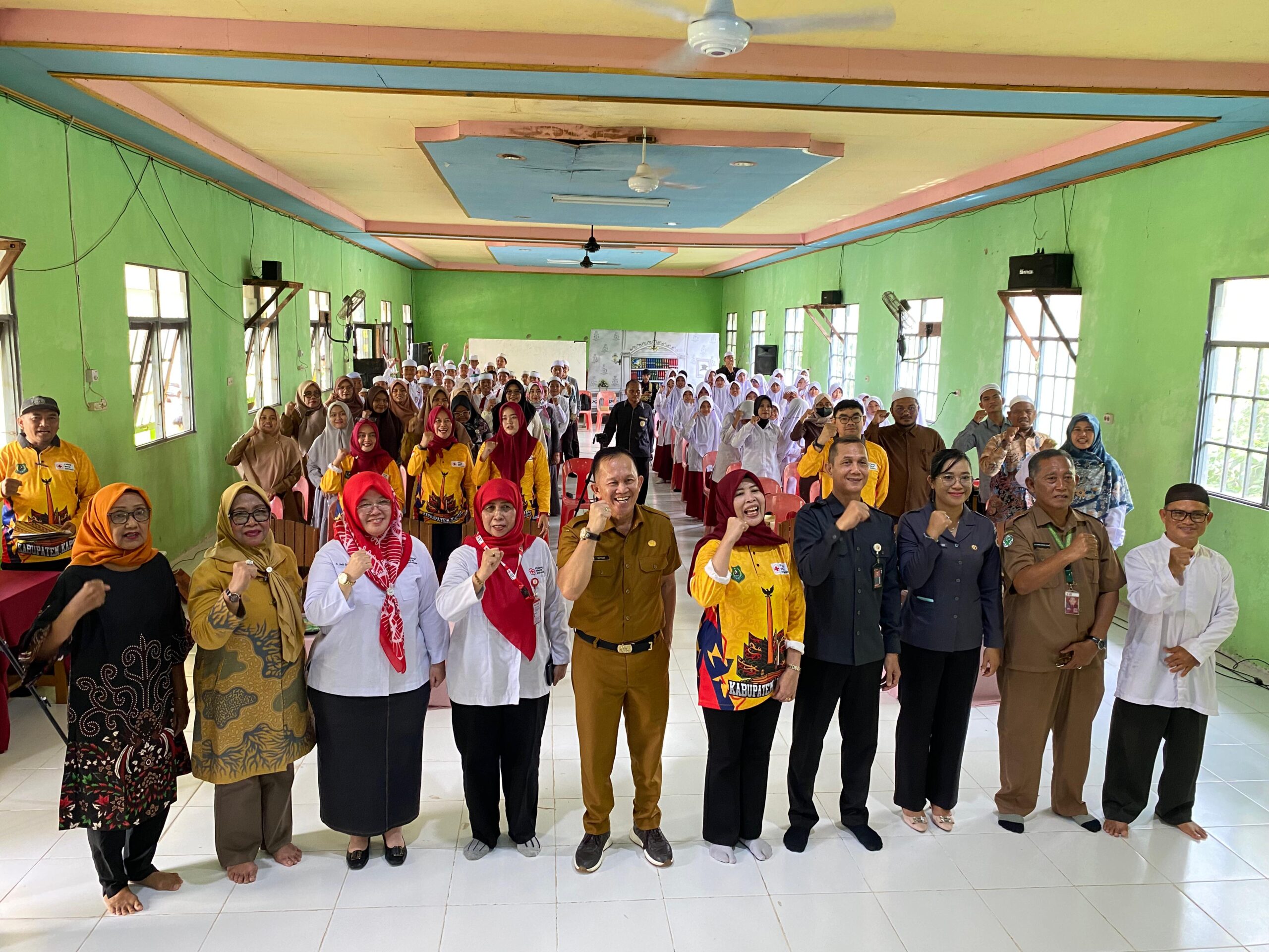 Septedy Hadiri Sosialisasi dan Pemeriksaan Kesehatan Guru