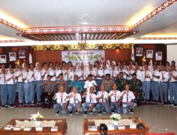 Pemusatan Diklat Pasukan Pengibar Bendera Pusaka Tingkat Kabupaten Murung Raya