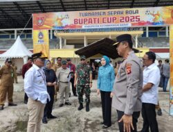 Gubernur Cek Persiapan Porprov Kalteng XIII di Kobar