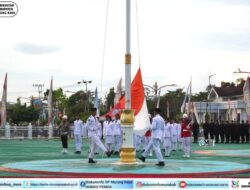 Upacara Penurunan Bendera Lancar, Heriyus Apresiasi Paskibraka