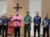 NATAL DI LAMANDAU AMAN-Bupati Rizky Aditya Tinjau Gereja dan Pos Pengamanan 