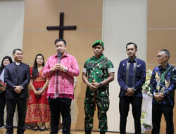 NATAL DI LAMANDAU AMAN-Bupati Rizky Aditya Tinjau Gereja dan Pos Pengamanan 